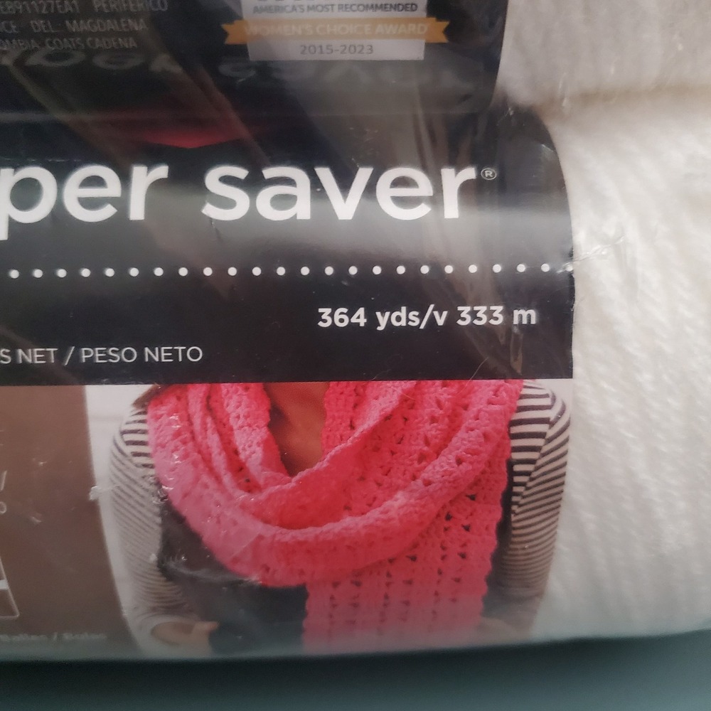 🌷New Red Heart Super Saver Yarn 3 Pack Acrylic 4 Worsted Wt Knitting Crochet - Picture 3 of 5